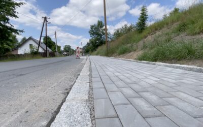 Nový chodník za 5,5 mil. korun v Domaníně