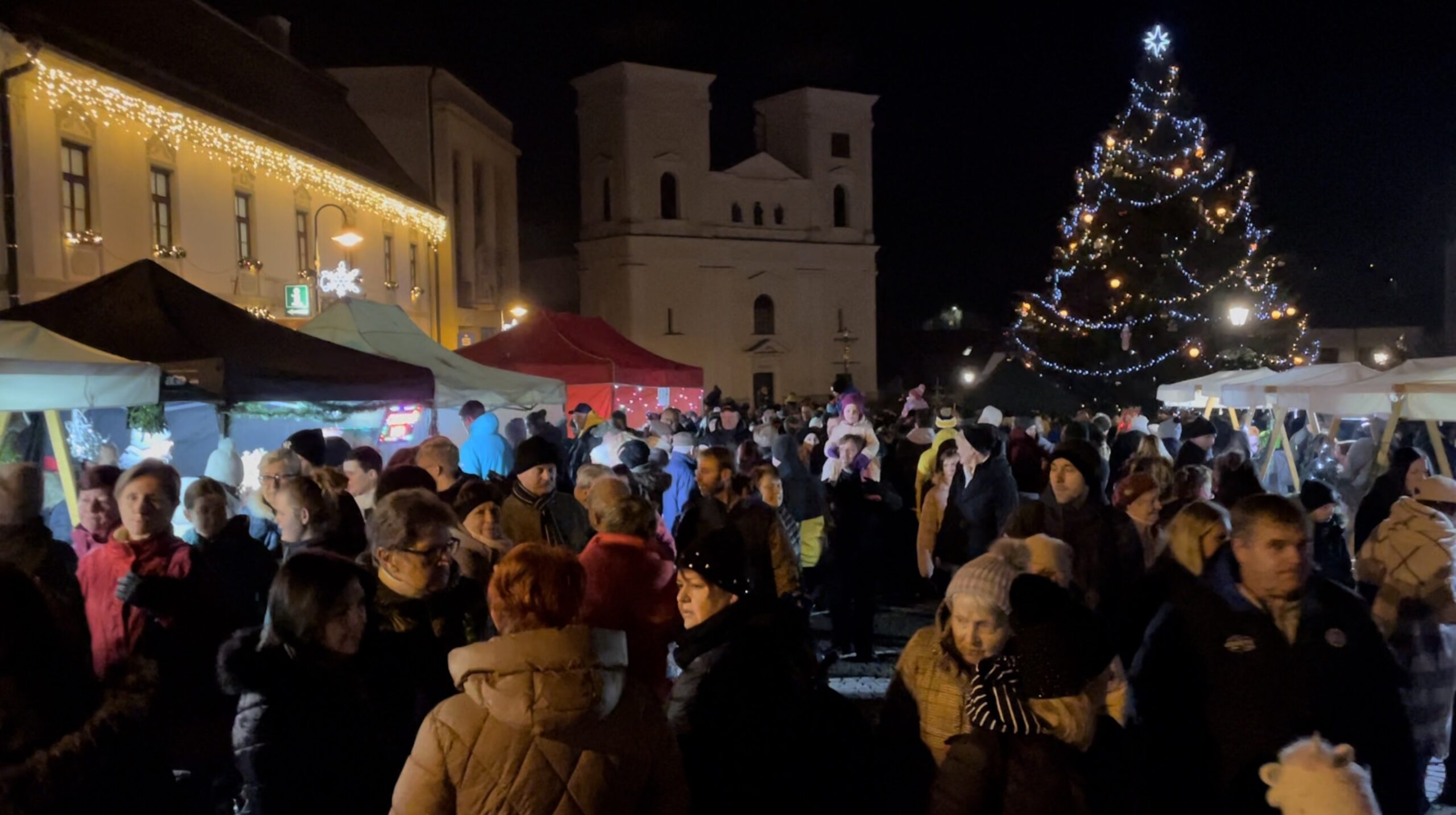 Přivítání adventu v Bystřici nad Pernštejnem