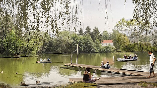 Velký Žďárský rybník se stane rekreační oblastí